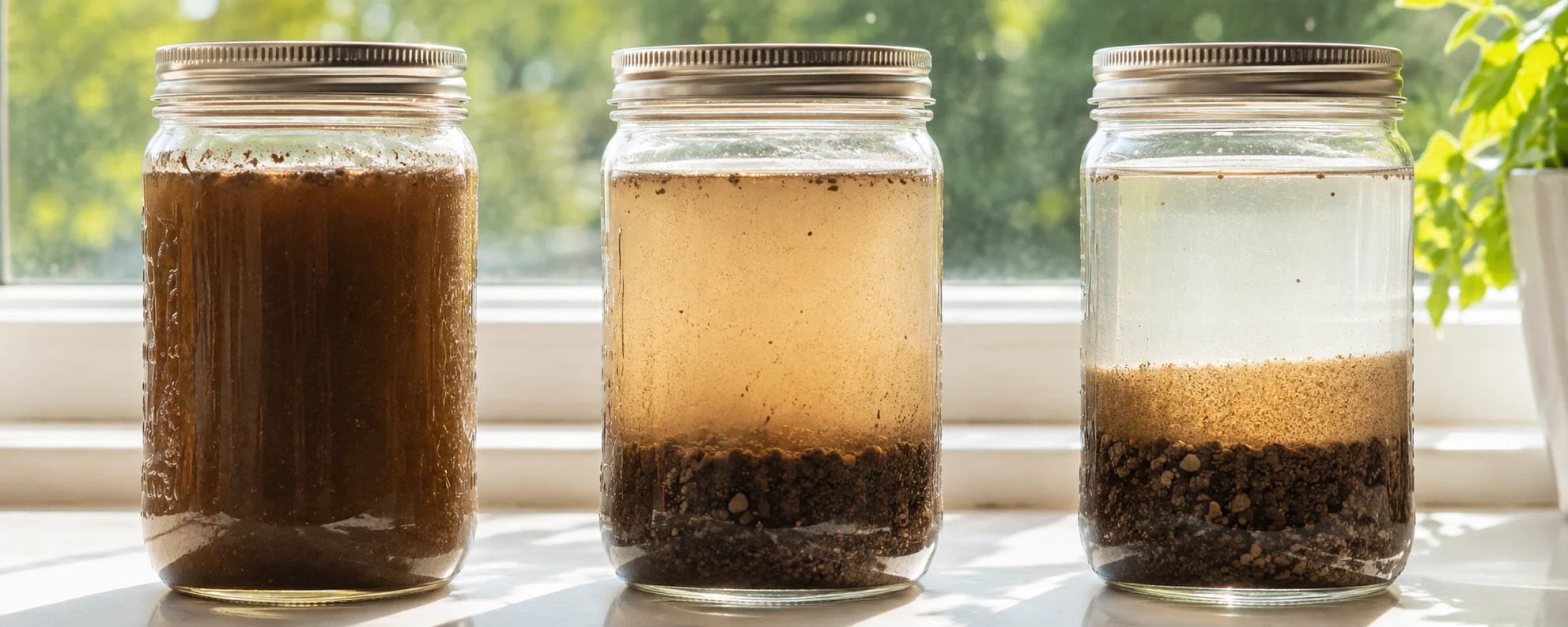 Sedimentation jar